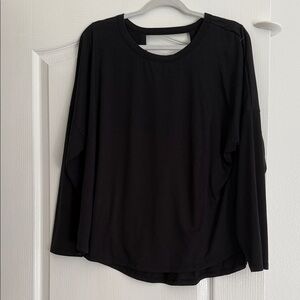 all in motion Black Long Sleeve Crewneck Top